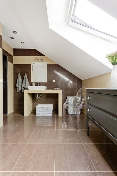 Attic Bathroom Installation in Nokomis